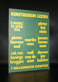 Kunstmuseum Luzern, Rous, Mol, Holstein ao. # 7 HOLLAENDISCHE KUENSTLER #1976,nm