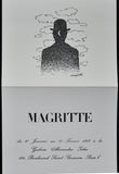 galerie Alexandre Jolas # MAGRITTE # 1967, incl invitation with Magritte print, nm++