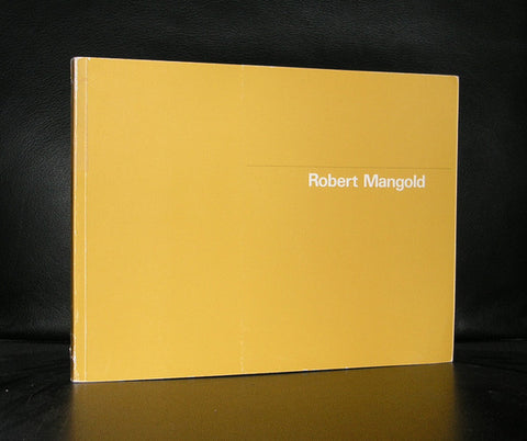 Stedelijk Museum#ROBERT MANGOLD# Crouwel,1982,nm+