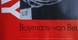 Museum Boymans van Beuningen # MAN RAY # affiche/poster, 1982