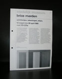 Stedelijk Museum# BRICE MARDEN # 1981, nm--