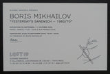 Loft 19, Suzanne Tarasiève # BORIS MIKHAILOV # invitation, 2009, mint