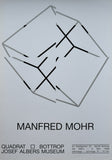 Josef Albers Museum # MANFRED MOHR # original silkscreen, 1998, nm