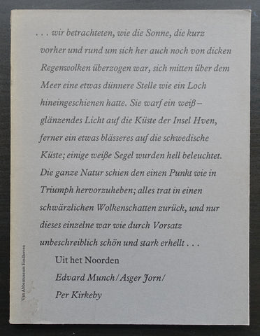 van Abbemuseum # MUNCH/ ASGER JORN/ PER KIRKEBY # 1984, nm