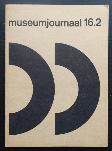 Jurriaan Schrofer # MUSEUMJOURNAAL 16.2 # 1971, nm+