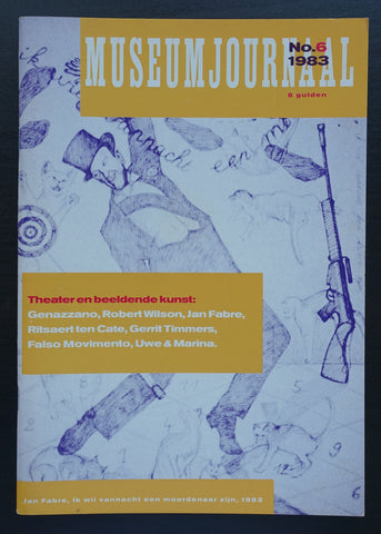 Robert Wilson, Jan Fabre ao # MUSEUMJOURNAAL # 1983, nm+