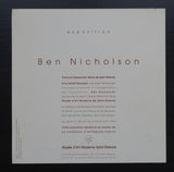 Musee d'Art Moderne Saint-Etienne # BEN NICHOLSON # invitation, 1994, mint-
