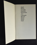 galerie Matthias Fels, Appel, Dubuffet, Bacon,Jorn ao # UNE NOUVELLE FIGURATION #1961, mint-