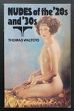 Thomas Walters # NUDES OF THE '20's and '30's # 1976, nm+
