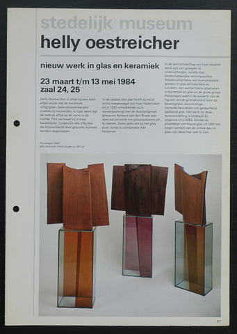 Stedelijk Museum # HELLY OESTREICHER # 1984, nm+