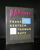 Gertsch, Thomas Ruff, Larner # PARKETT 28 # 1991, nm