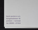 Henk Peeters , C HOBbIM TOAOM ! # originele COMPOSITIE # Gesigneerd/gestempeld