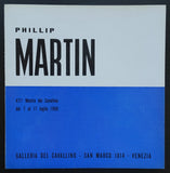 galleria del Cavallino # PHILLIP MARTIN # 1960, nm