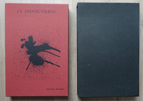 Ronny van de Velde , Dada # PICABIA, LA Sainte Vierge/box # + Pochoirprint Satie, 1993