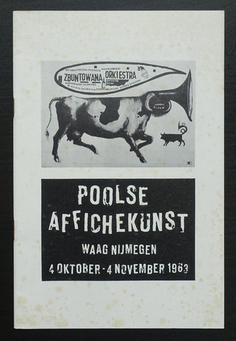 Waag Nijmegen # POOLSE AFFICHEKUNST # 1963, nm-