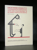 Dutch Typography a.o Zwart, Schuitema # DRUKWERK VOOR PTT #1988, nm