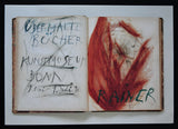 Kunstmuseum Bonn # ARNULF RAINER # 1990, invitation full set, mint--