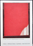 Arnulf Rainer, Haus Weimar/Bochum # ROTE UBERMALUNGEN # special invitation card,1979, nm+