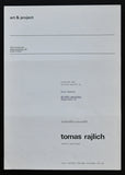 Art & Project # TOMAS RAJLICH # 1974/1975, mint-