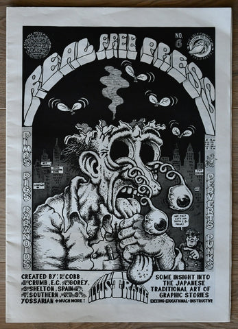 Robert Crumb , Shelton ao /Olaf Stoop # REAL FREE PRESS 6 # 1974, nm++