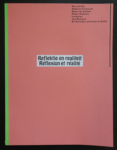 Daan van Golden, Roeland ao # REFLEKTIE EN REALITEIT # 1976, nm