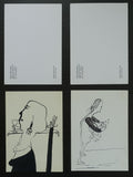 Anna Reinders # PORTFOLIO, incl. 16 original pen drawings# ca. 2000, mint-