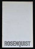 galerie Ileana Sonnabend # ROSENQUIST # + exhibition list 1964, nm++