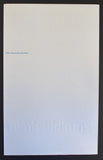 Wim Crouwel for Peter Stuyvesant foundation# RUIMTE TIJD KUNST # 1971, nm+