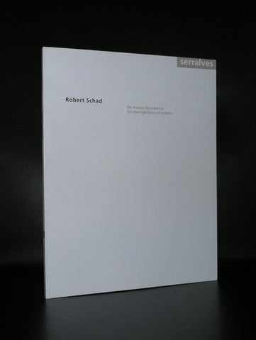 Serralves / Porto # ROBERT SCHAD # 1997, nm+