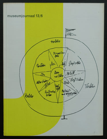 Jurriaan Schrofer # MUSEUMJOURNAAL # + special Schrofer designed inlay , 1968,  nm+nm+