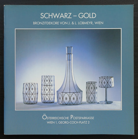 J & L. Lobmeyr, Wien # SCHWARZ-GOLD # 1993, mint-