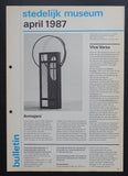 Stedelijk Museum # APRIL 1987, bulletin, Armajani# 1987, nm