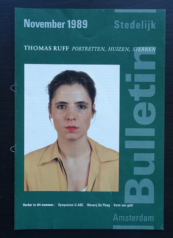 Stedelijk Museum # THomas Ruff, Weverij de PLOEG # biulletin, 1989, nm
