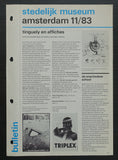 Stedelijk Museum # TINGUELY EN AFFICHES , bulletin # 1983, nm