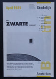 Stedelijk Museum # HET ZWARTE VIERKANT, Malevich # Bulletin april 1989, nm