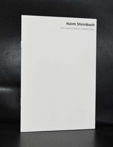 Haim Steinbach, Mala galerija # 3 TENTS # 1998, mint