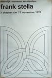 Wim Crouwel , Stedelijk Museum # FRANK STELLA # poster, 1970, B-