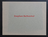 Kunsthalle Basel # STEPHAN BALKENHOL # 1988, nm