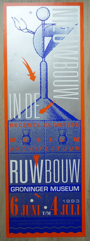 Swip Stolk , Groninger Museum # NIEUWBOUW/ RUWBOUW # 1993, mint