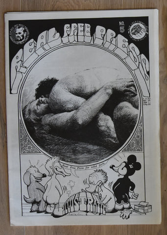Robert Crumb ao. Olaf Stoop # REAL FREE PRESS no5 # 1972, mint-