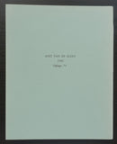 Anet van de Elzen # HET GEHEUGEN # 1990, ed. of 75 cps, mint-