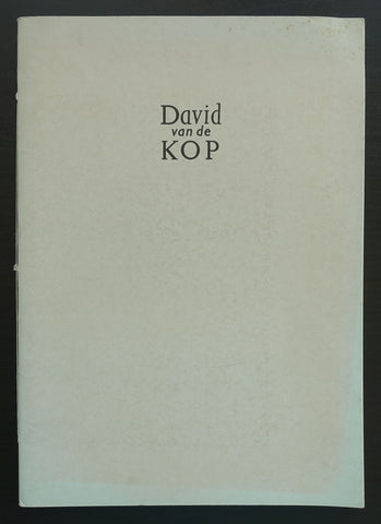 Stadgalerij Heerlen # DAVID VAN DE KOP # 1987, nm