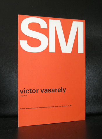 Stedelijk Museum / orig. print# VASARELY# 1967,Crouwel,nm+.