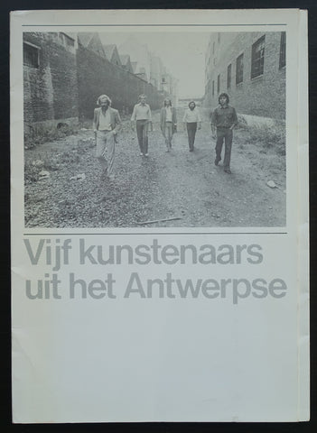 de Beyerd, Filip Francis ao # VIJF KUNSTENAARS UIT HET ANTWERPSE # 1979, nm