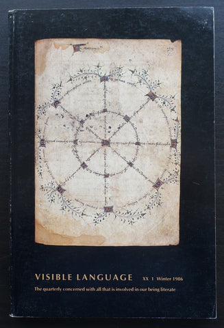 Visible Language # WINTER !986 # 1986, nm+