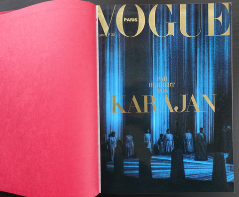 Vogue December specials # KARAJAN, John Huston, Orson Welles #1980,1981,1982