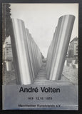 Mannheimer Kunstverein # ANDRÉ VOLTEN # 1975, signed