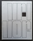 dutch graphic design # VRI VORM , nummer 4 # ca. 1970, nm