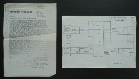 Stedelijk Museum ( attributed to Edy de Wilde) # ZOMEROPSTELLING 20 JAAR VERZAMELEN #1984, documents, nm-