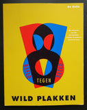 CENTRAAL MUSEUM, Wild Plakken # BEELD TEGEN BEELD # Terrehorst, Bruinsma, Ros etc, 1993, nm+